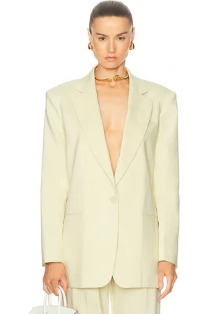 The Andamane Guia Oversized Blazer in - Lemon. Size 42 (also in ).
