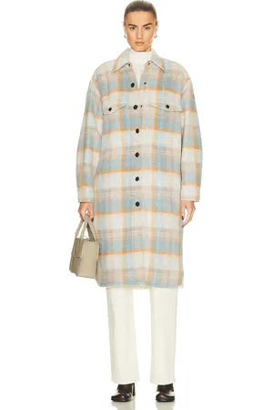 Moncler Vanay Shirt Jacket in - Baby Blue. Size 2/M (also in 3/L).