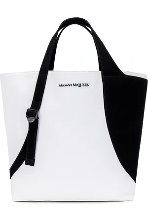 Alexander McQueen Harness Tote in - White. Size all.