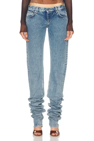Jean Paul Gaultier X Shayne Oliver Skinny Leg in - Denim-Light. Size 24 (also in 26, 27, 28, 29).