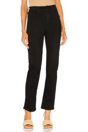 Mother The High Waisted Rider Skimp in - Black. Size 23 (also in 24, 25, 26, 27, 28, 29, 32).