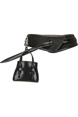 Alaïa Mini Mina Belt in - Black. Size 85 (also in 65).