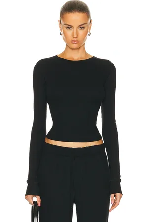 ÉTERNE Long Sleeve Thermal Top in - . Size L (also in M, XL, XS).
