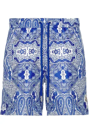 Moncler Swim Short in - Blue. Size L (also in S).