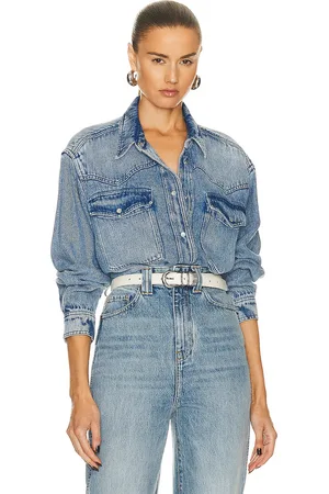 Isabel Marant Taniami Shirt in - Denim-Medium. Size 34 (also in 38, 40, 42).