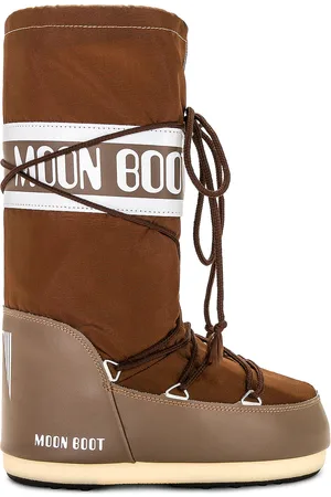 Moon Boot Icon Nylon Boot in - Brown. Size 35/38 (also in 39/41).