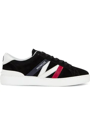 Moncler Monaco M Sneaker in Black White & Tricolor - Black. Size 40 (also in 41, 44).