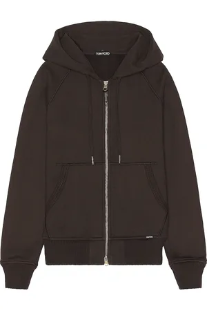 Tom Ford Hooded Zip Up in - Brown. Size 48 (also in ).
