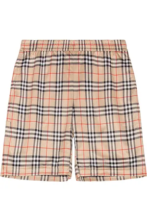 Burberry Debson Check Short in - Neutral. Size L (also in S, XL).