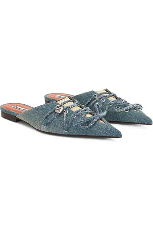 Acne Studios Pointed Slide in - Blue. Size 36 (also in ).