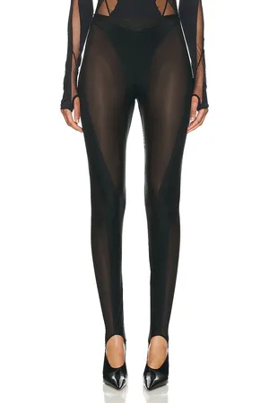 MUGLER Glass Legging in - . Size 34 (also in 36).