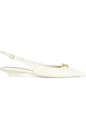 VALENTINO GARAVANI V Logo Moon Ballerina Pump in - . Size 37 (also in 37.5).