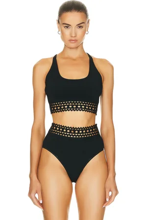 Alaïa Vienne Bra Top in - Black. Size 34 (also in 44).