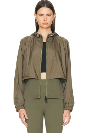 Moncler Zip Up Cardigan in - Dark Green. Size L (also in S).