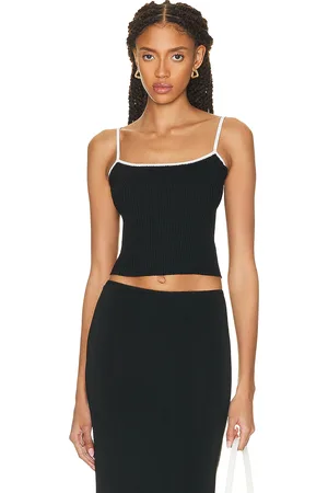 Staud Soleil Top in - Black. Size L (also in ).