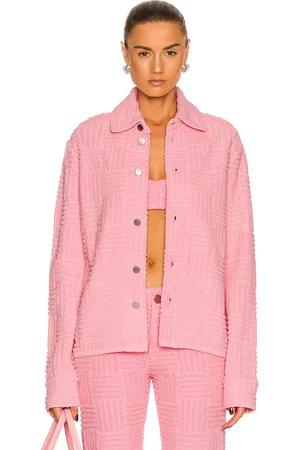 Bottega Veneta Jacquard Towelling Jacket in - Pink. Size L (also in ).