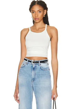 ÉTERNE Rib Tank Top in - . Size L (also in M, S, XL, XS).