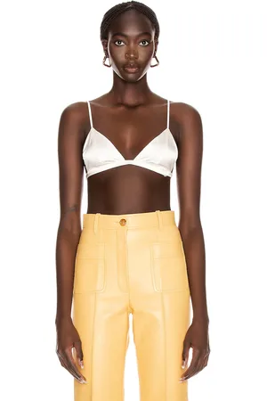FLEUR DU MAL Luxe Triangle Bra in - . Size L (also in M, S, XS).
