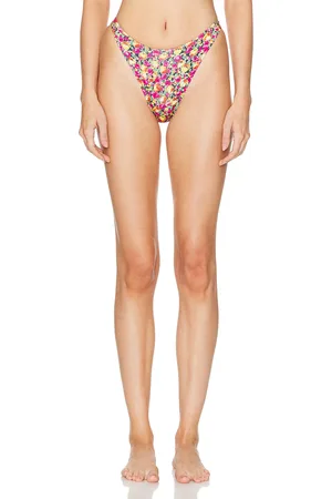 Heavy Manners Full Bikini Bottom in - Pink. Size XS (also in ).