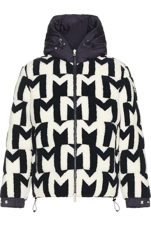 Moncler Mondego Jacket in - Black,White. Size 1 (also in 2, 3).