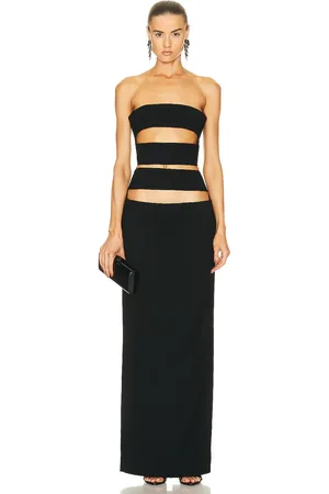 Monot Horizontal Cutout Bandage Maxi Dress in - . Size 8 (also in ).