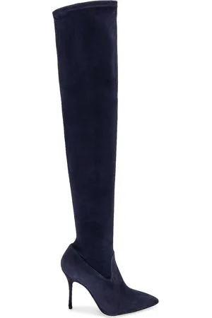 Manolo Blahnik Pascalarehi 105 Suede Boot in - . Size 36 (also in 37, 40).