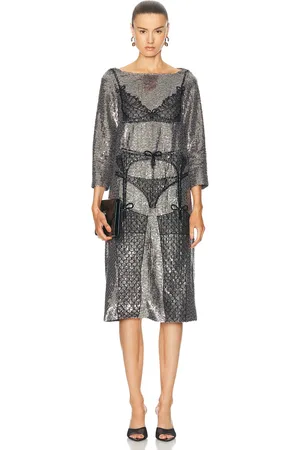 Wiederhoeft Lingerie Dress in Silver in - . Size 38 (also in 36, 40).