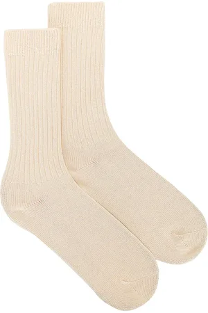 Snow Peak Recycled Cotton Socks in - Cream. Size 1 (also in ).
