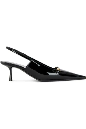 Saint Laurent Carine Slingback Pump in - Black. Size 37 (also in 37.5, 38, 38.5, 39, 39.5, 40).