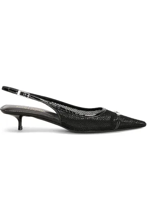 Saint Laurent Oxalis Slingback Buckle Pump in - Black. Size 36.5 (also in 37.5, 38, 38.5).