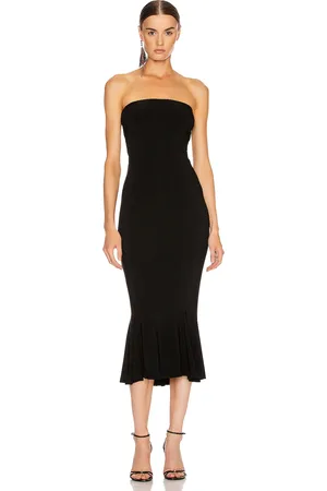 Norma Kamali Strapless Fishtail Dress To Midcalf in - . Size L (also in M, S, XL).