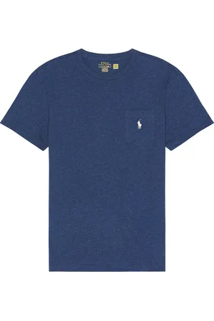 Ralph Lauren Crewneck Pocket T-Shirt in - Blue. Size L (also in M, S, XL/1X, XS).