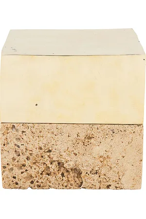 Anastasio 50/50 Box in - Metallic Gold. Size all.