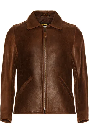 Schott NYC Waxy Buffalo Leather Sunset Jacket in - . Size L (also in M, S).