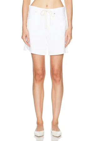 Citizens of Humanity Brynn Drawstring Short in - White. Size 24 (also in 25, 26, 27, 28, 29, 31).