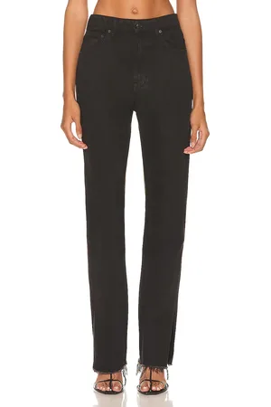 GRLFRND Harlow High Rise Slim Boot with Slit in - Charcoal. Size 23 (also in ).