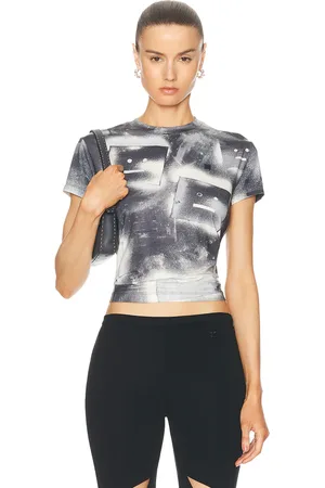 Acne Studios All Over Paint Face Shirt in - Black. Size XS (also in ).