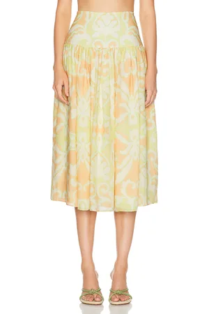 ALEXIS Maeve Skirt in - Orange. Size S (also in ).