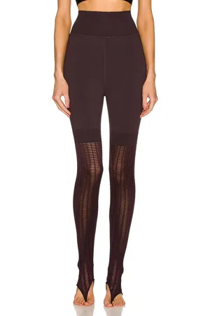 Alaïa Knit Legging in - Purple. Size L (also in M).