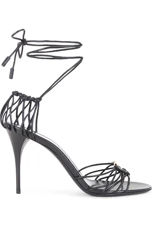 Saint Laurent Babylone Sandal in - Black. Size 36.5 (also in 37, 37.5, 38, 38.5, 39, 39.5, 40).