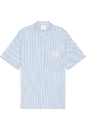 Givenchy Short Sleeve Pocket Shirt in - Blue. Size 40 (also in 42, 44).