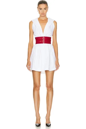 Alaïa Hooded Dress in - White. Size 44 (also in ).