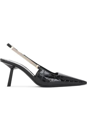 Saint Laurent Blake Slingback Pump in - Black. Size 36 (also in 37, 38, 39, 41).