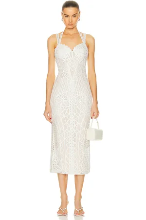 Cult Gaia Louise Sleeveless Dress in - White. Size M (also in XS).