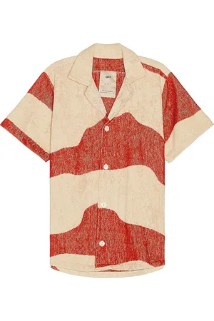 Oas Amber Dune Cuba Terry Shirt in - Red. Size M (also in S).