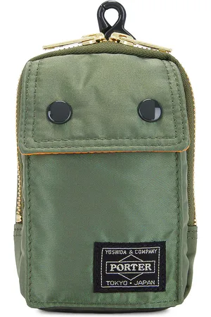 PORTER-YOSHIDA & CO Tanker Pouch in - Green. Size all.