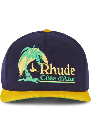 Rhude Azur Coast Hat in - Multi. Size all.