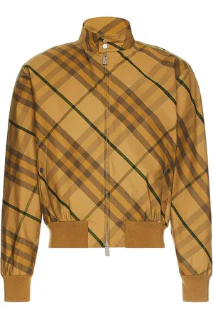 Burberry Check Pattern Bomber in - Brown. Size 40 (also in ).