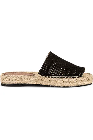 Alaïa Espadrille Flats in - Black. Size 35 (also in 36, 37, 41).
