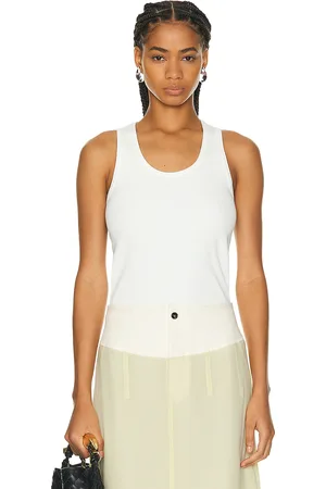 Bottega Veneta Tank Top in - White. Size L (also in M, XS).
